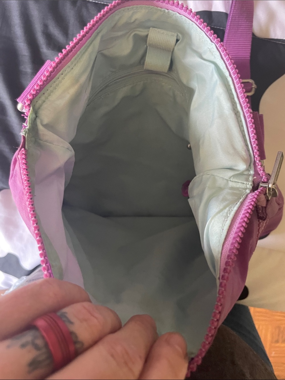 Baggallini Plum Crossbody with Multiple Zip Pockets - Picture 2 of 9